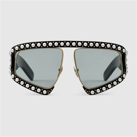 gucci pearl sunglasses|gucci sunglasses official website.